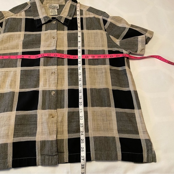 Women’s Tradition Country Collection Plus Short Sleeve Button Up Shirt Sz 1X(18) - Picture 8 of 10